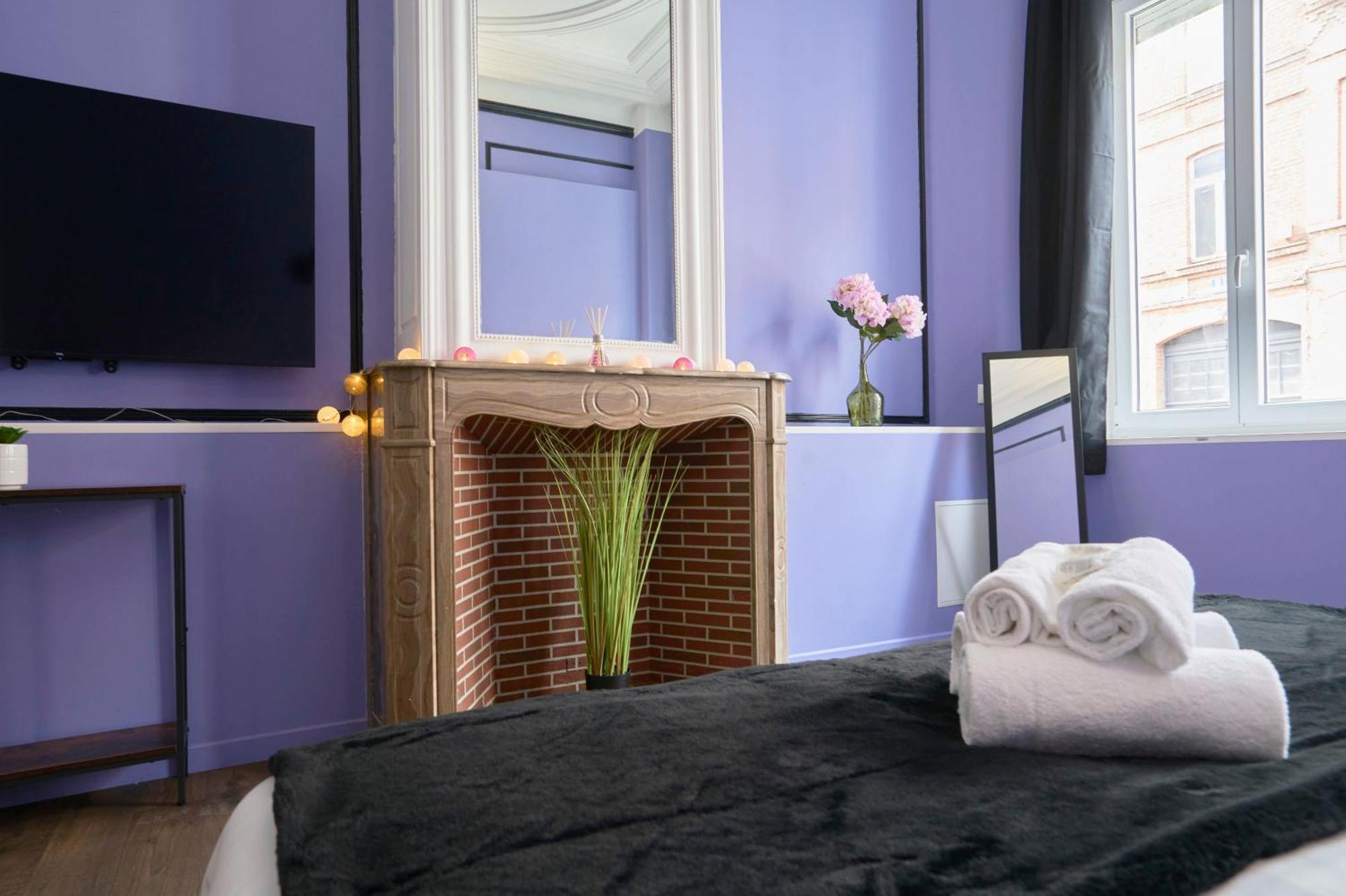 Апартаменти Ng Prestige - Lille L Roubaix Trichon - Balneo - Netflix - Wifi Екстер'єр фото