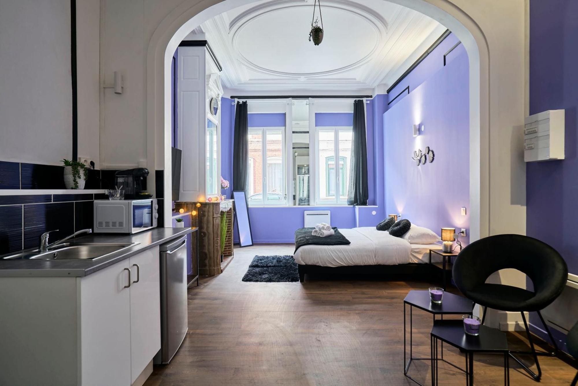 Апартаменти Ng Prestige - Lille L Roubaix Trichon - Balneo - Netflix - Wifi Екстер'єр фото