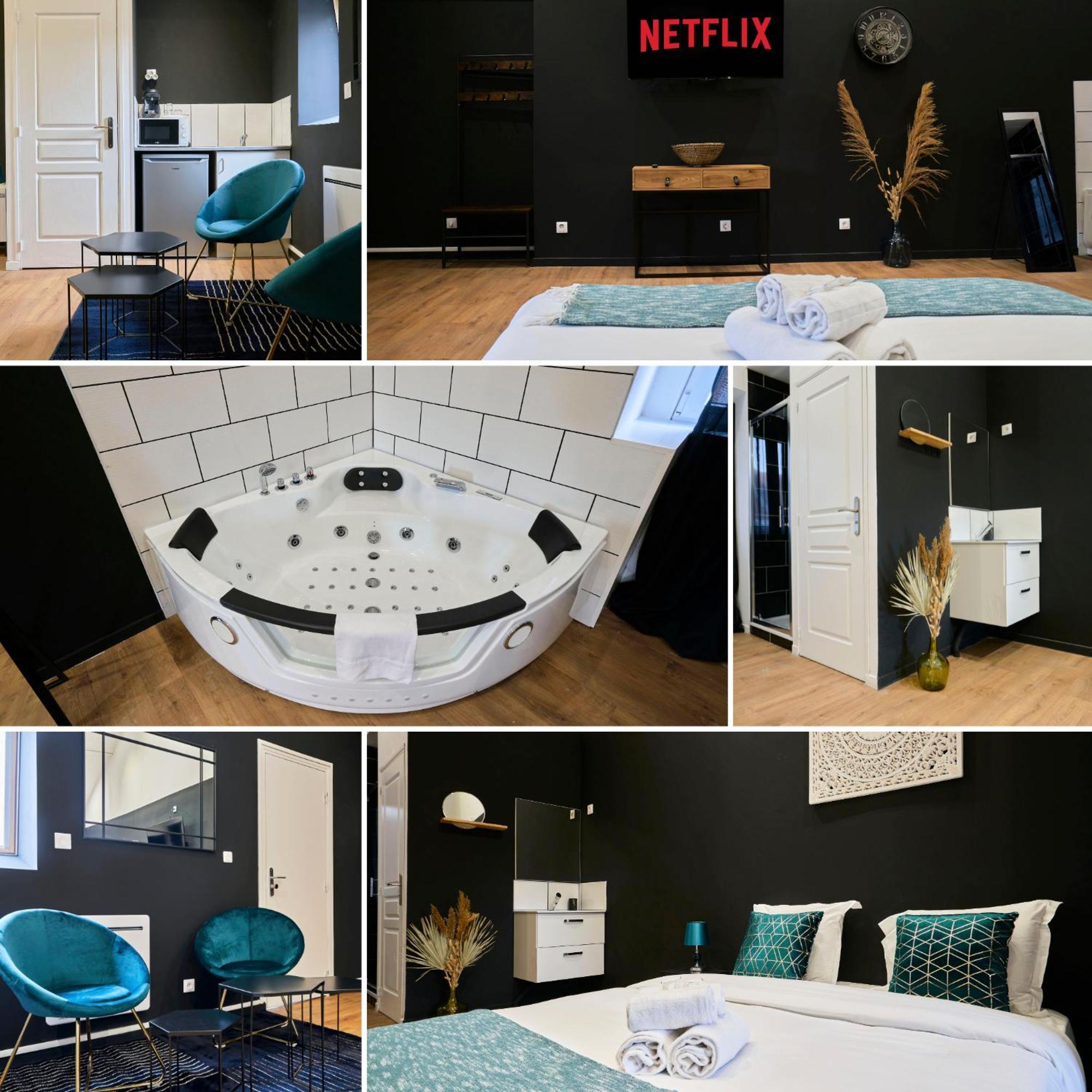 Апартаменти Ng Prestige - Lille L Roubaix Trichon - Balneo - Netflix - Wifi Екстер'єр фото